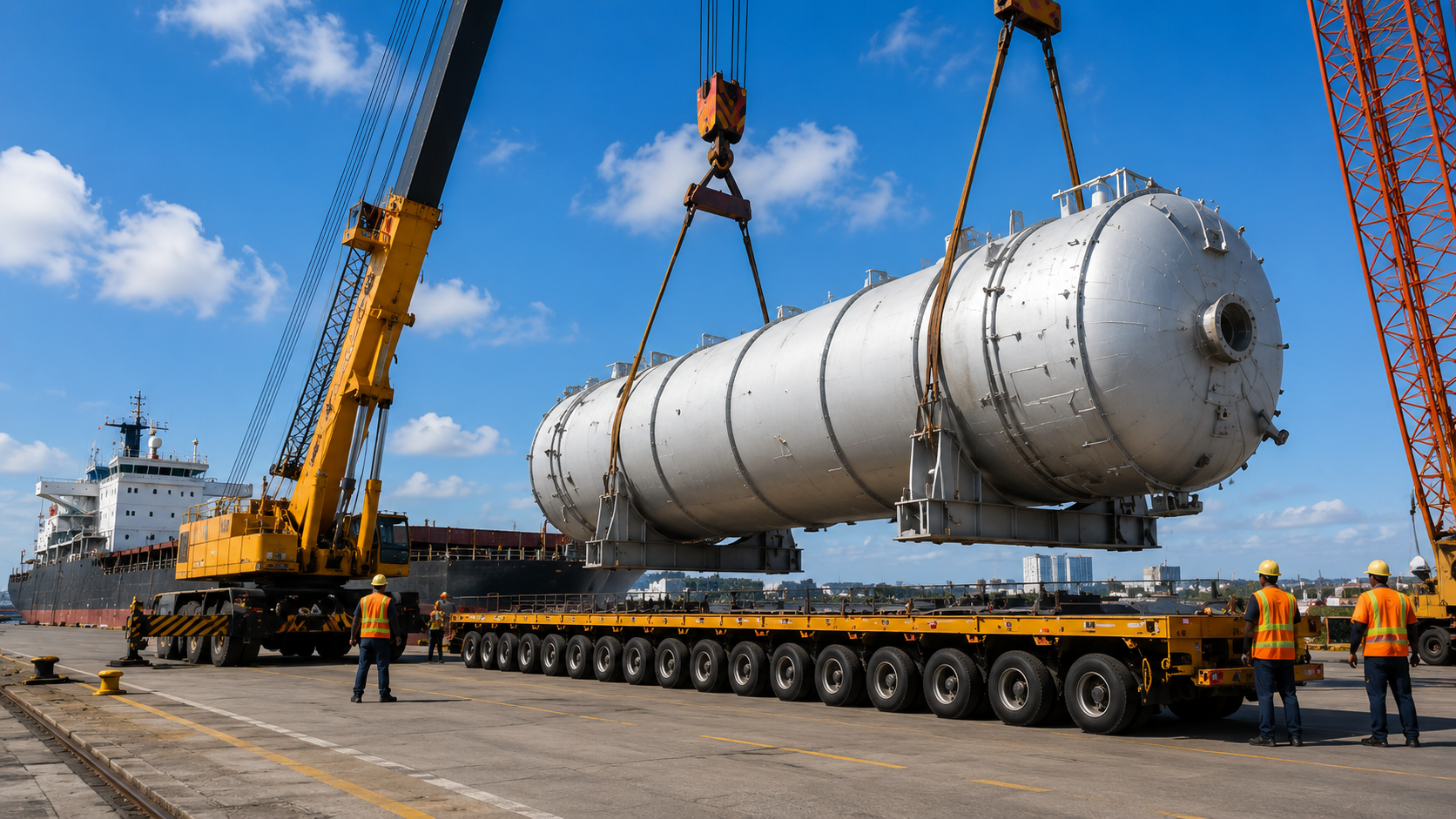 Project cargo and heavy lift